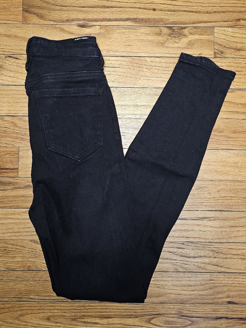 Almost Famous High Waisted Black Jeans